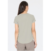 Athlecia Sports/Recreation Shirt Yoga Gaina S/S Tee (comfortable wearing experience) khaki green ladies