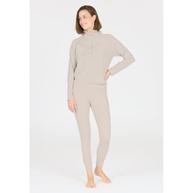 Athlecia Sport Leggings Aliya Tight (tight-fitting) beige ladies