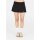 Athlecia Sports Skirt Biny (Material mix, comfortable wearing experience) black ladies