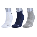 Babolat Sports Socks Crew Classic White/Blue/Grey Children - 3 Pairs