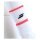 Babolat Sweatband Logo Wrist White/Red - 2 Pieces