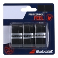 Babolat Overgrip Pro Response (high moisture absorption) 0.45mm black pack of 3