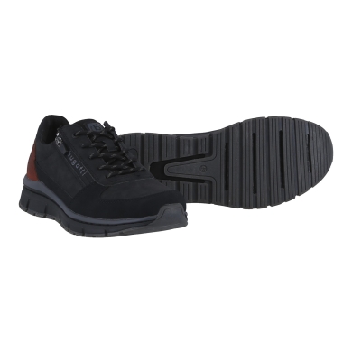Bugatti Sneaker AOS 2025 (logo, zip) black men's