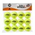 Balls Unlimited Stage 2 Tournament Method Balls Yellow with Orange Dot - Pack of 12