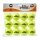 Balls Unlimited Stage 2 Tournament Method Balls Yellow with Orange Dot - Pack of 12