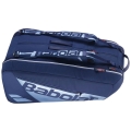 Babolat Tennis Racket Bag Pure Drive 11 Gen (Racket Bag, 3 Main Compartments, Shoe Compartment) 2025 Blue 12 Pack