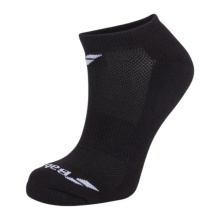 Babolat Tennis Socks Invisible (Cotton) black - 3 pairs