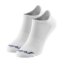 Babolat Invisible Tennis Socks (Cotton) White Ladies - 2 Pairs