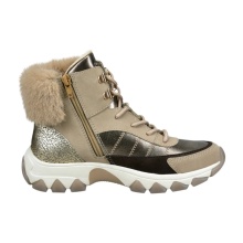 Bagatt Winter Boots D31-95236 (Lace-up boots with lining) beige/brown ladies