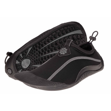 Ballop Aquashoes Aqualander (water shoes, flexible sole, hydrodynamic fin at the toe) black