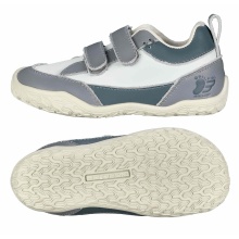 Ballop barefoot shoes sneakers Tenui (flexible sole, Velcro fastening) grey children