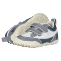 Ballop barefoot shoes sneakers Tenui (flexible sole, Velcro fastening) grey children