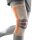 Bauerfeind Knee Brace Outdoor Support (light compression, protects against overexertion) sandstone/orange - 1 piece