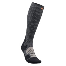 Bauerfeind Outdoor Merino Compression Sock (targeted compression) grey men's - 1 pair