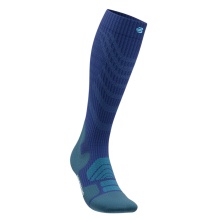 Bauerfeind Compression Sock Outdoor Merino Compression (targeted compression) blue Men's - 1 Pair