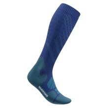 Bauerfeind Compression Sock Outdoor Merino Compression (targeted compression) blue Men's - 1 Pair