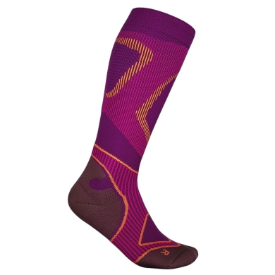 Bauerfeind Compression Sock Run Performance Compression Purple Ladies - 1 Pair