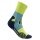 Bauerfeind Sportsock Trail Run Mid Cut (Compression Sock) lemon yellow/blue Men's - 1 Pair