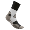 Bauerfeind Sportsock Trail Run Mid Cut (Compression Sock) black/white/grey Men - 1 Pair