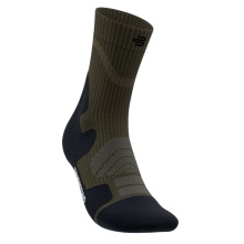 Bauerfeind Sportsock Outdoor Merino Mid Cut (Compression Sock) dark green Men's - 1 Pair