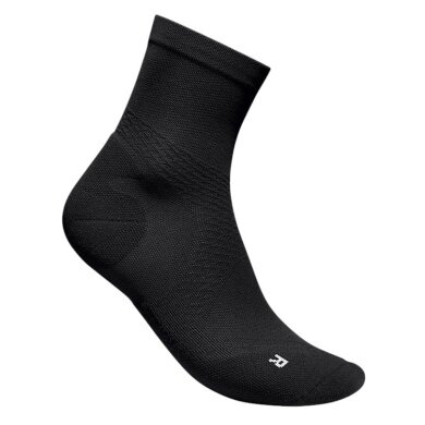 Bauerfeind Sportsock Run Ultralight Mid Cut (Compression Sock) black Men's - 1 Pair