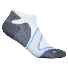 Bauerfeind Sportsock Run Performance Low Cut (Compression Sock) white/blue men's - 1 pair