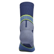 Bauerfeind Sportsock Run Performance Mid Cut (Compression Sock) white/blue Men's - 1 Pair
