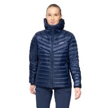 Bergans Winter Down Jacket Rabot Light Down with Hood (light, warm) navy blue ladies