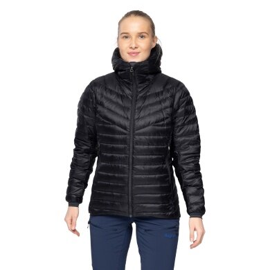 Bergans Winter Down Jacket Rabot Light Down with Hood (light, warm) black ladies