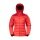 Bergans Winter Down Jacket Rabot Light Down with Hood (light, warm) red Ladies