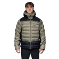 Bergans Winter Down Jacket Vaagaa Allround Down Hood (windproof, Primaloft® Black insulation, very warm) green men's