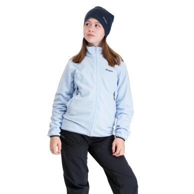 Bergans Junior Fleece Midlayer Jacket (warm) light blue children