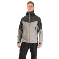 Bergans Rabot Alpine 3L Shell Jacket (Hardshell jacket, waterproof, windproof) grey/light grey men's