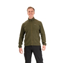 Bergans Fleece Jacket Rabot Merino Midlayer (Merinomix) olive green men's