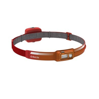 BioLite Headlamp Dash 450 Lumens (Li-Ion Battery and USB-C) red