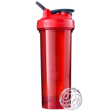 BlenderBottle Pro24 Tritan Water Bottle (made from Eastman Tritan) 710ml red