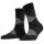 Burlington Daily Sock Bonnie (Cotton) black/grey ladies - 1 pair