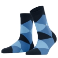 Burlington Daily Sock Bonnie (Cotton) navy blue Ladies - 1 Pair