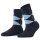 Burlington Daily Sock Cosy Argyle (Wool Blend) Midnight Blue Ladies - 1 Pair