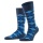 Burlington Daily Sock Danny (Cotton, Argyle Pattern) navy blue men's - 1 pair