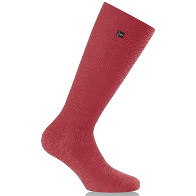 Rohner Business Socks Knee SupeR Wool Long Pink Men's - 1 Pair