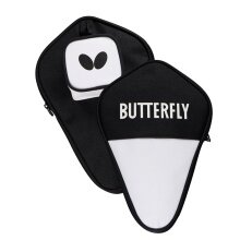 Butterfly Table Tennis Racket Case Cell Case I - Racket cover for 1 racket and 4 balls - black/white