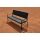 Carrington Tennis Bench (weatherproof) black 1.60 x 0.73 x 0.77 m