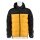 Champion quilted jacket with hood (small logo) black/yellow children