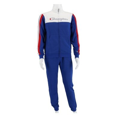 Champion Tracksuit (Jacket & Trousers) Big Logo 2024 Royal Blue/White Boys