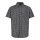CMP hiking shirt short-sleeved with check pattern (UV protection, chest pocket) anthracite/black men