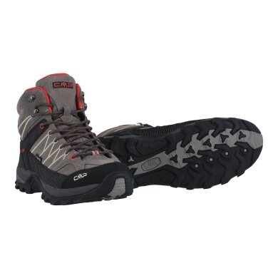 CMP Rigel Mid Trekking WP Waterproof Walking Shoes (desert beige/grey) for men