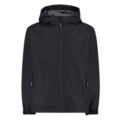 CMP Ripstop Rain Jacket with Hood (Waterproof) Anthracite Grey Children