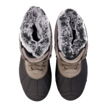 CMP Borhea WP Snow Winter Boots (Suede, with Lining, Waterproof) desert brown/dark grey Ladies