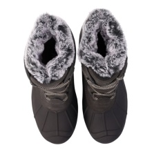 CMP Borhea WP Snow Winter Boots (Suede, with Lining, Waterproof) black/dark grey Ladies